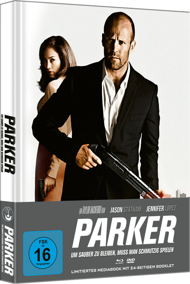 Parker (2013) Cover C, Limited Edition, Mediabook, Blu-ray + DVD