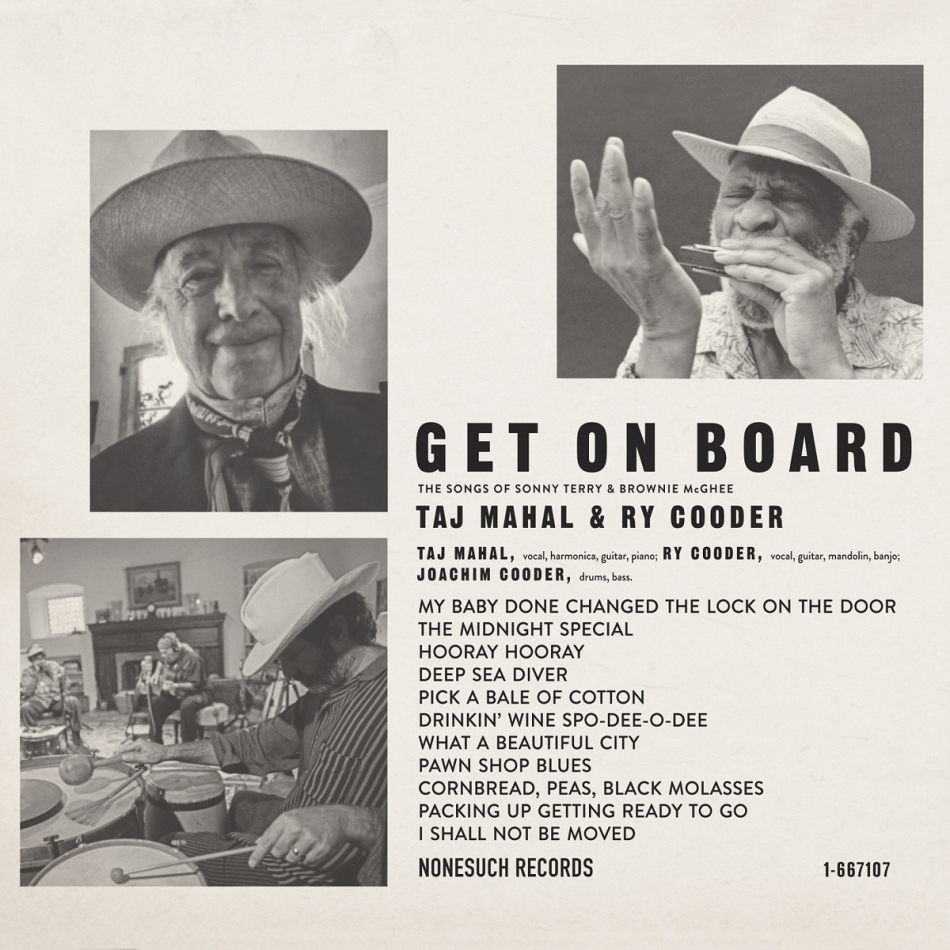 Taj Mahal & Ry Cooder - Get On Board LP