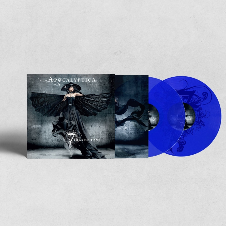 Apocalyptica - 7th Symphony 2022 Reissue, Odyssey Records, Limited Edition, Transparent Blue Vinyl, 2 LPs