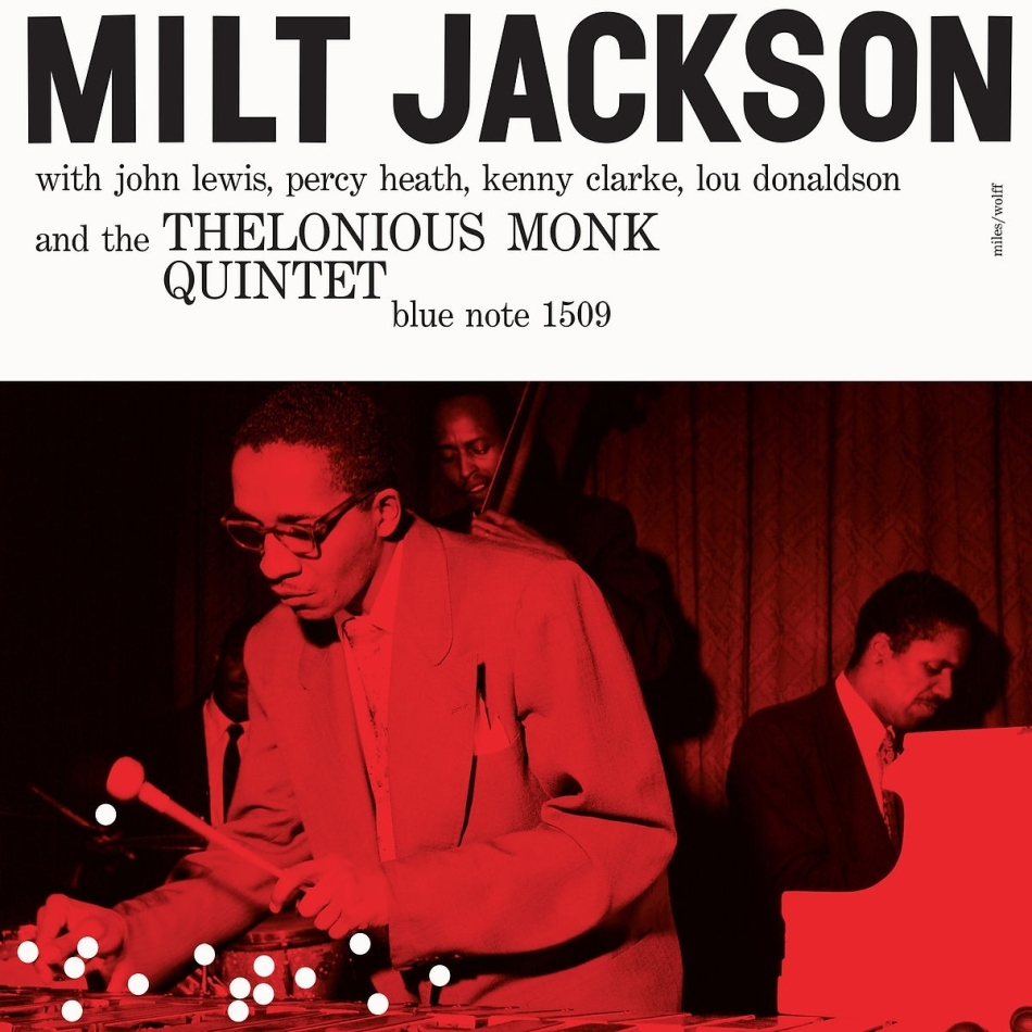 Milt Jackson - With Kenny Clarke, Lou Donaldson and The Thelonious Monk Quintet 2022 Reissue, LP
