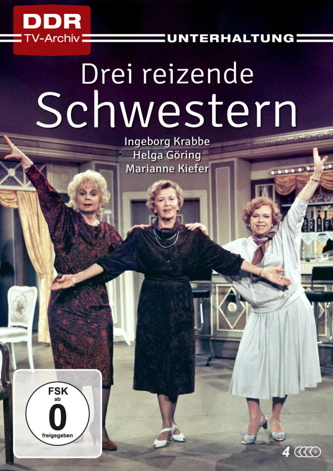 Drei reizende Schwestern DDR TV-Archiv, 4 DVD