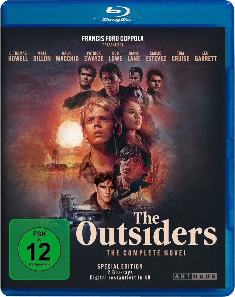 The Outsiders - The Complete Novel (1983) Restored, Special Edition, 2 Blu-rays