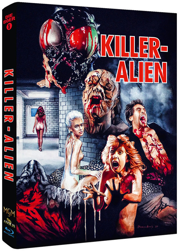 Killer-Alien (1986) Phantastische Filmklassiker, Die 80er, Cover C, Limited Edition, Mediabook