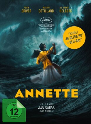 Annette (2021) (Edizione Limitata, Mediabook, 4K Ultra HD + Blu-ray)