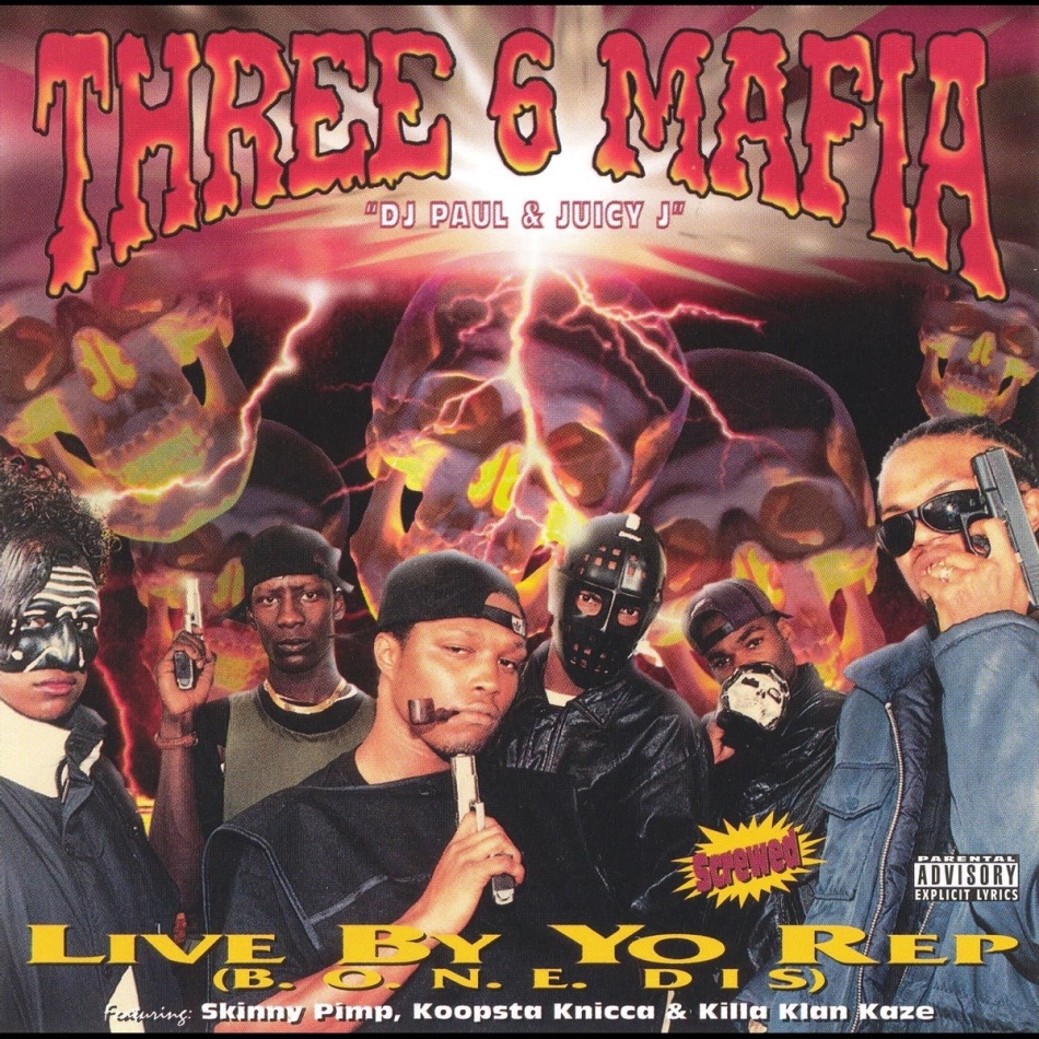 Three 6 Mafia - Live By Yo Rep 2022 Reissue, Prophet Records, LP