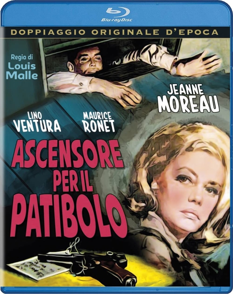 Ascensore per il patibolo (1958) Doppiaggio Originale D'epoca, n/b