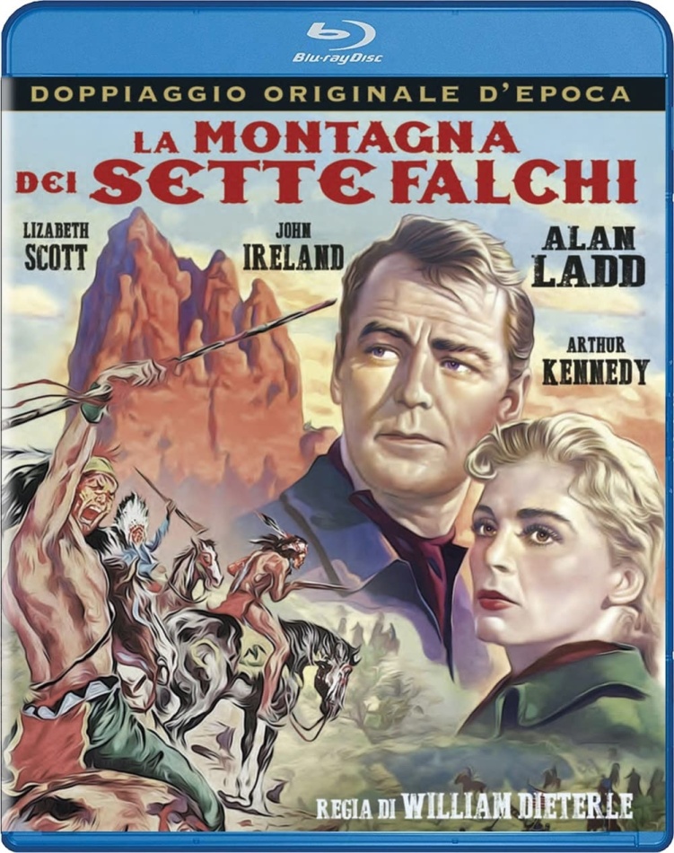 La montagna dei sette falchi (1951) Doppiaggio Originale D'epoca