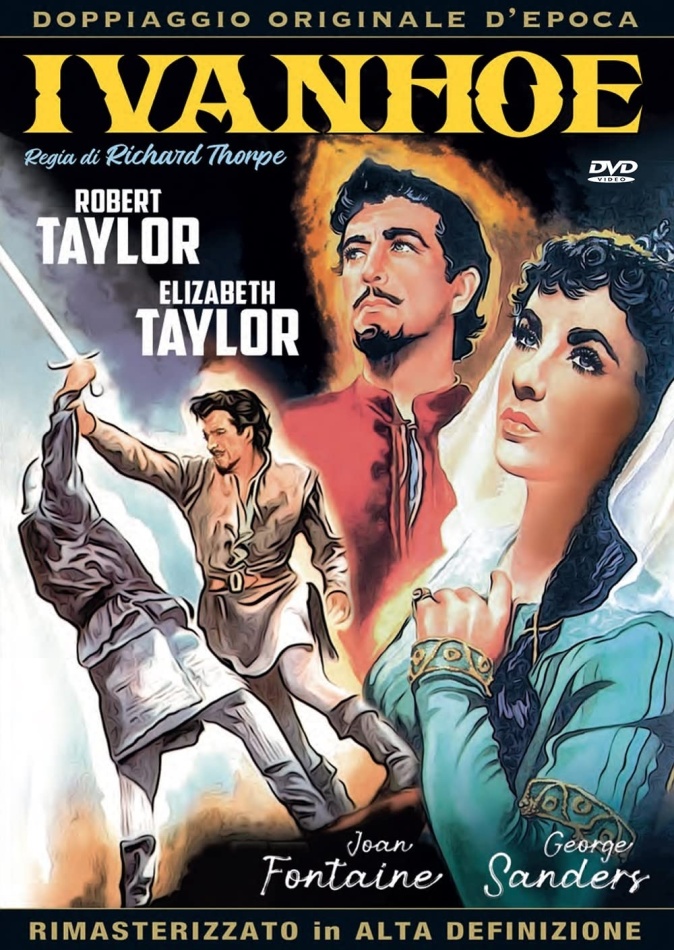 Ivanhoe (1952) Doppiaggio Originale D'epoca, HD-Remastered, Riedizione