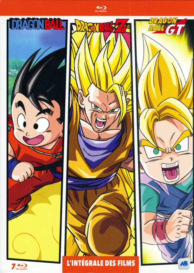 Dragonball / Dragonball Z / Dragonball GT - L'Intégrale des films 7 Blu-ray