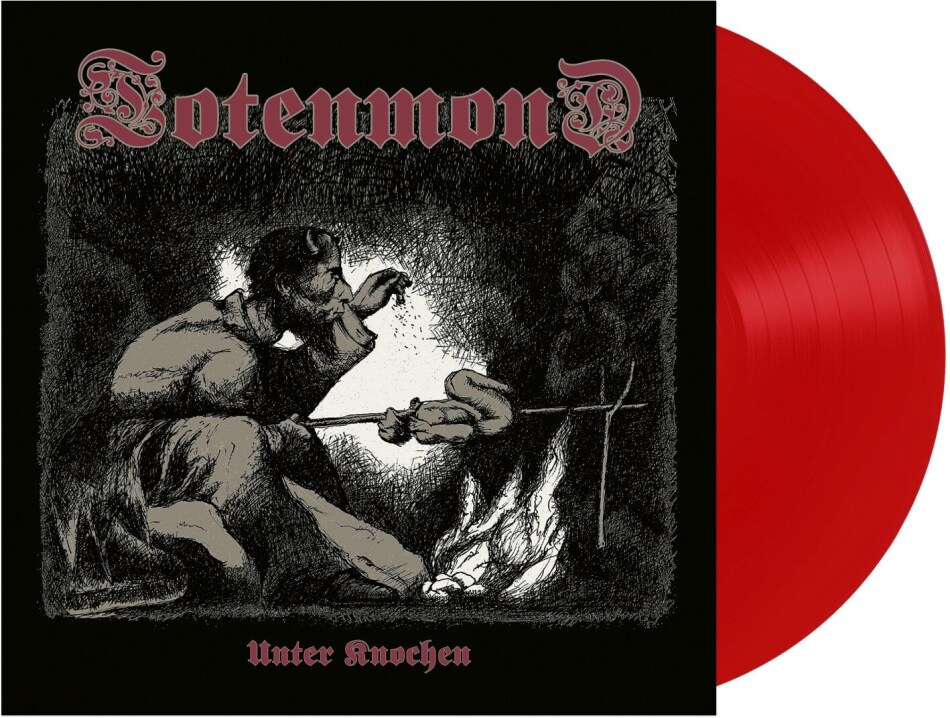 Totenmond - Unter Knochen 2022 Reissue, Massacre, Limited Edition, Red Vinyl, LP