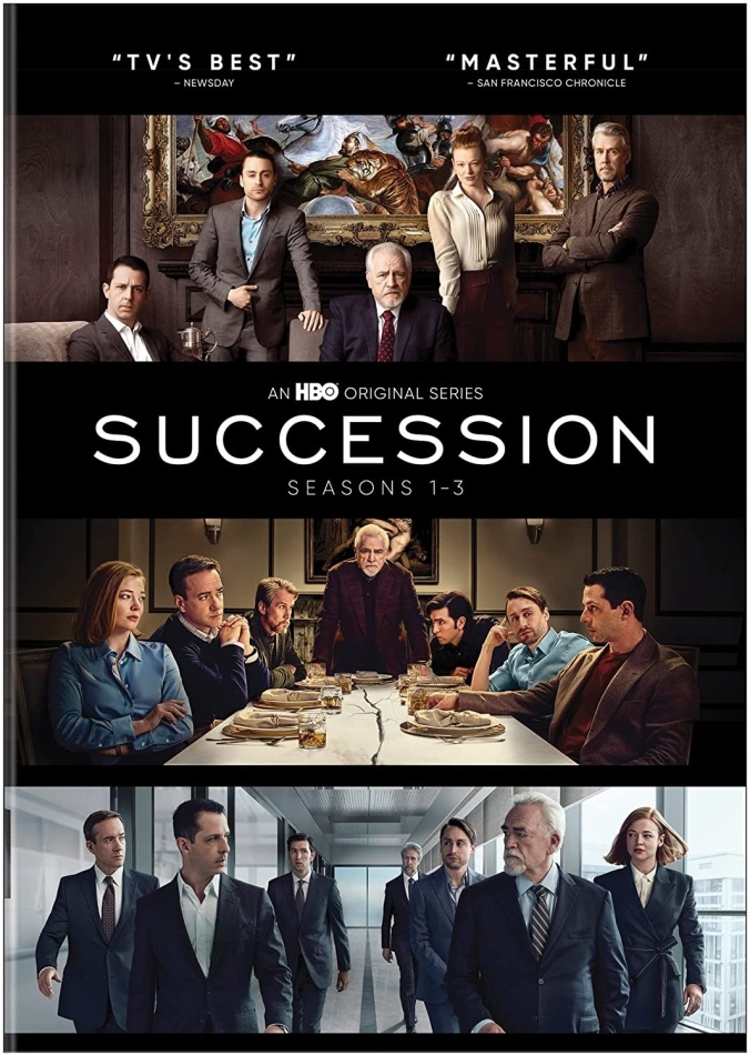 Succession - Seasons 1-3 9 DVDs