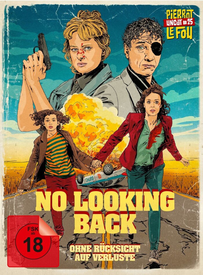 No Looking Back - Ohne Rücksicht auf Verluste (2021) Pierrot Le Fou, Edizione Limitata, Mediabook, Uncut, Blu-ray + DVD