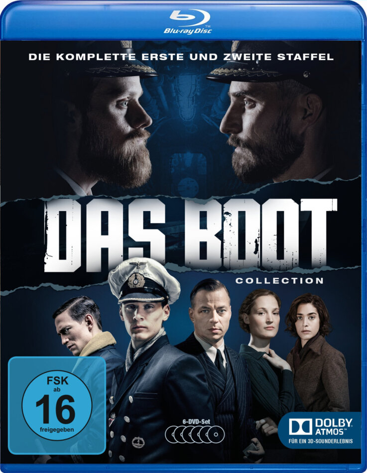 Das Boot - Staffel 1 & 2 Collection 6 Blu-rays