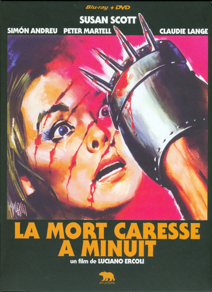 La mort caresse à minuit (1972) Slipcase, Version Intégrale, Digibook, Restored, Blu-ray + DVD