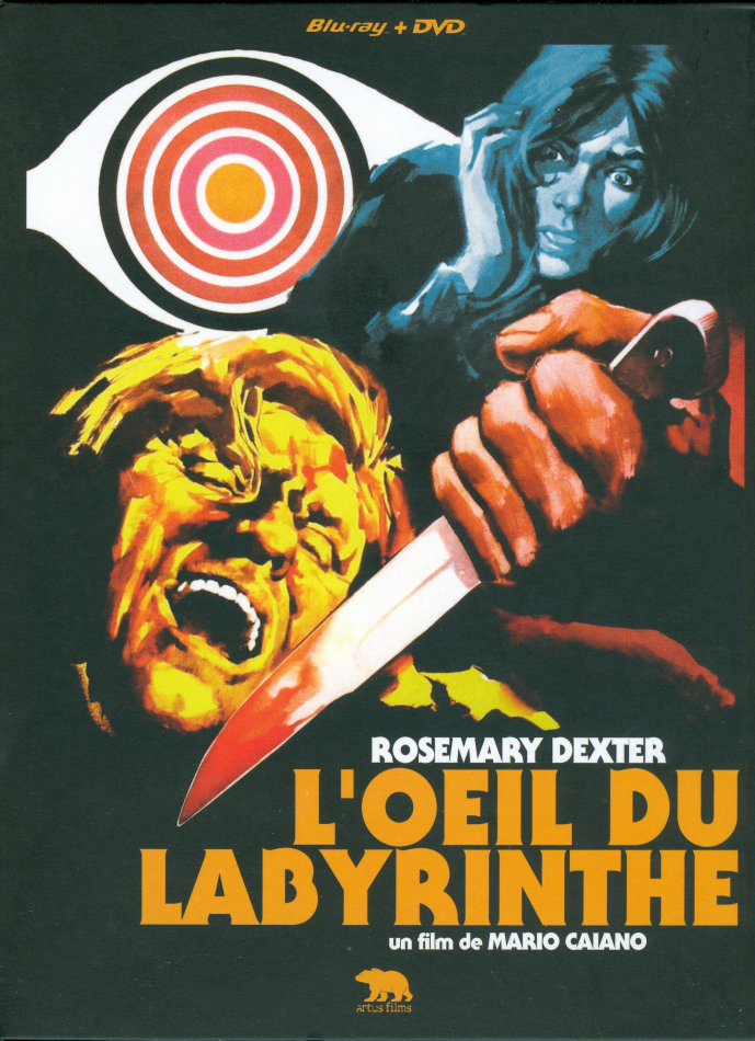 L'oeil du labyrinthe (1972) Slipcase, Version Intégrale, Digibook, Restored, Blu-ray + DVD