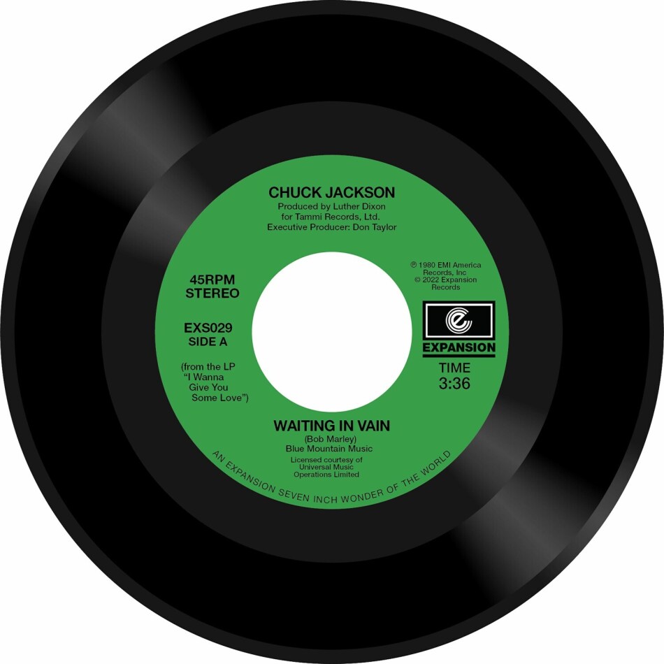 Chuck Jackson - Waiting In Vain/No Tricks 7" Single