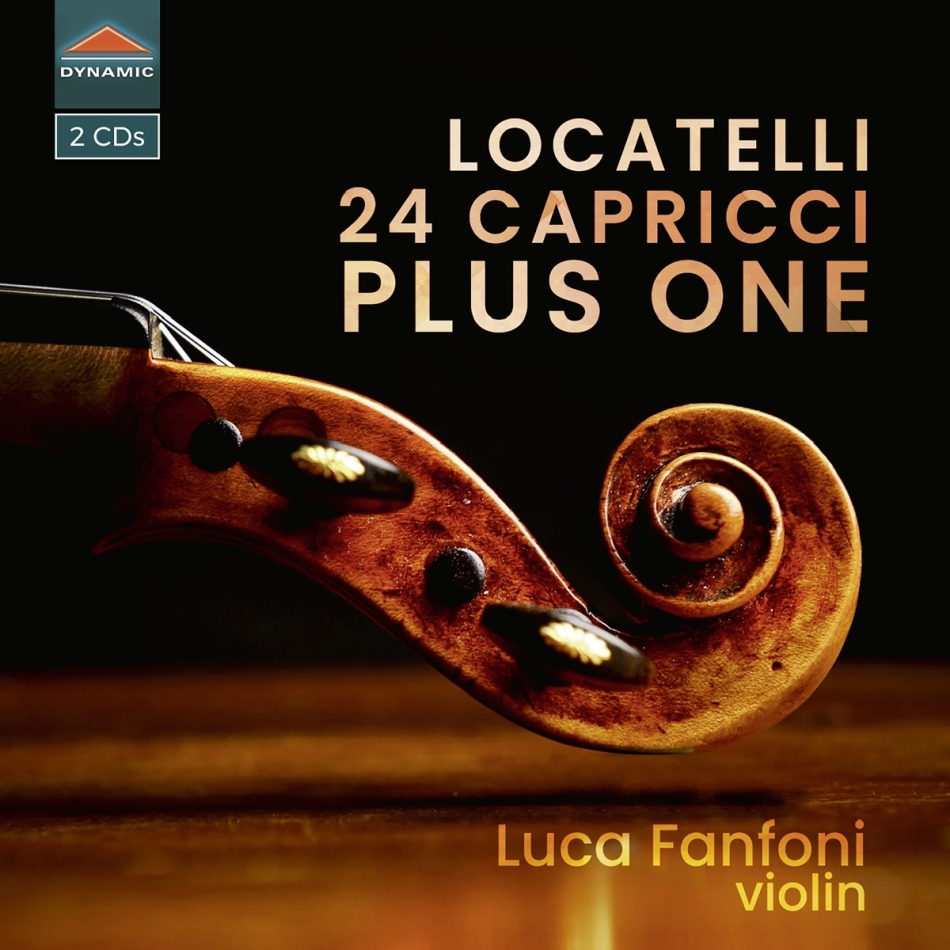 Pietro Antonio Locatelli (1695-1764) & Luca Fanfoni - 24 Capricci Plus One 2 CDs
