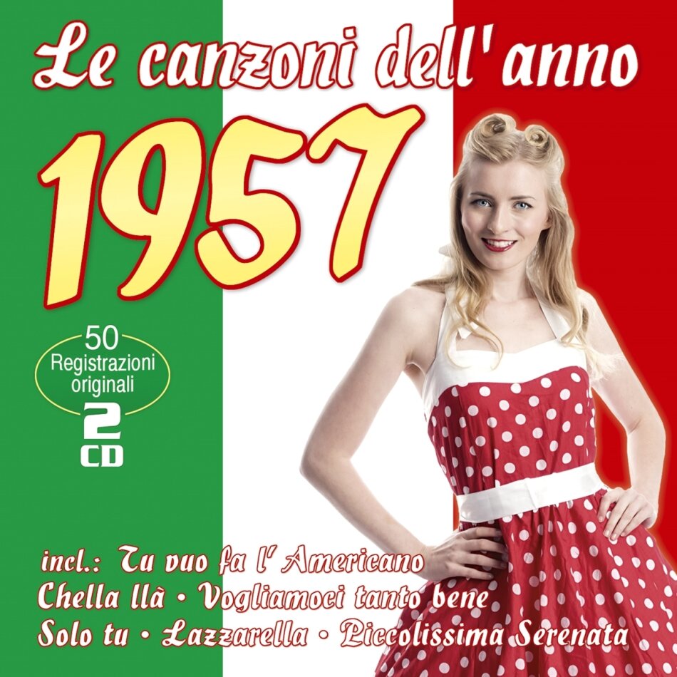 Le Canzoni Dell'Anno 1957 2 CD
