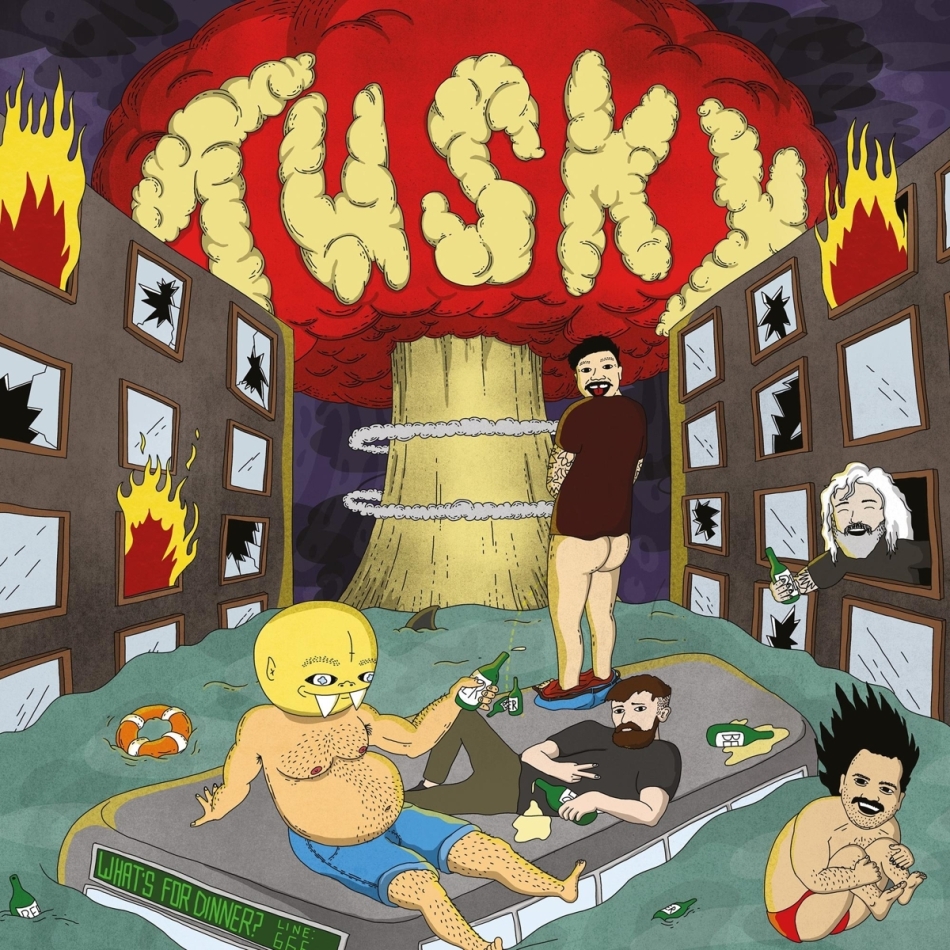Tusky - What's For Dinner? Pink Vinyl, LP