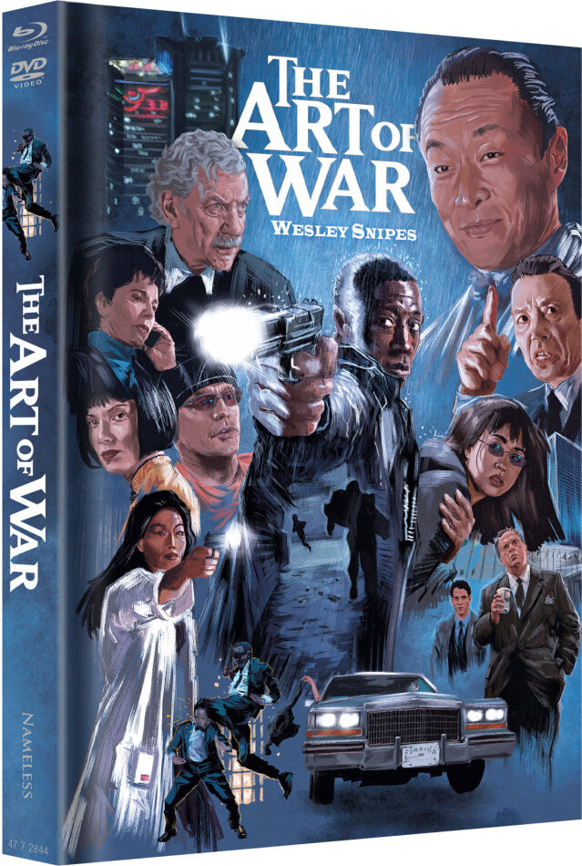 The Art of War (2000) Cover B, Limited Edition, Mediabook, Uncut, Blu-ray + DVD