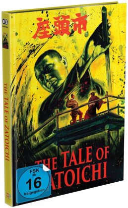 The Tale of Zatoichi (1962) (Cover A, n/b, Edizione Limitata, Mediabook, Uncut, Blu-ray + DVD)