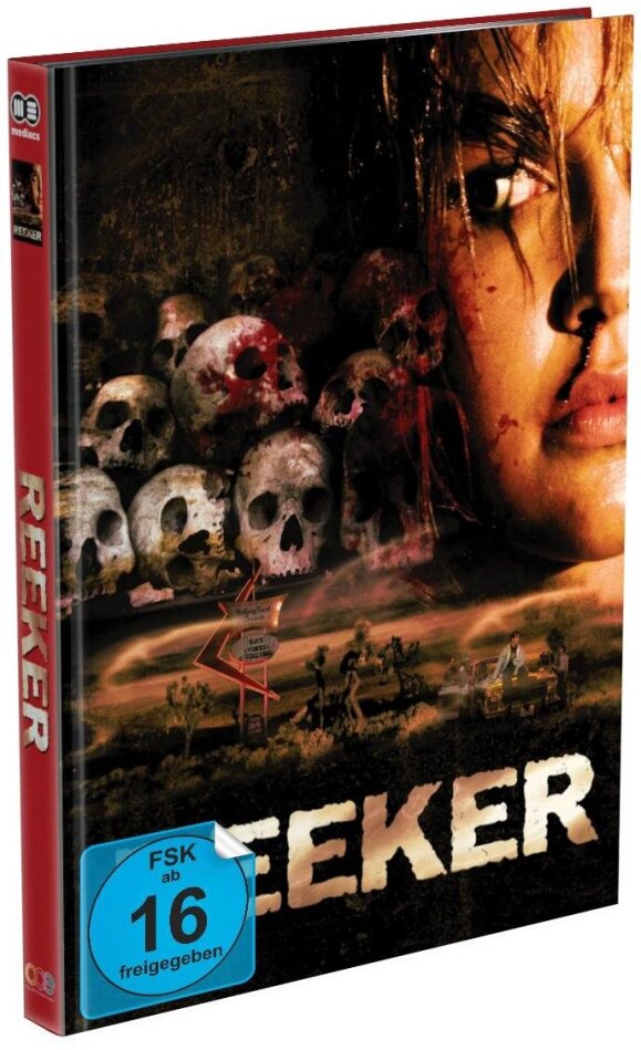 Reeker (2005) Cover B, Édition Limitée, Mediabook, Uncut, 4K Ultra HD + Blu-ray