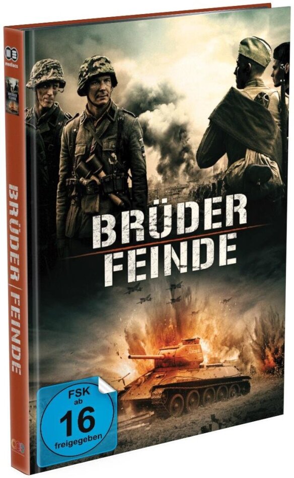 Brüder - Feinde (2015) Cover A, Edizione Limitata, Mediabook, Uncut, Blu-ray + DVD