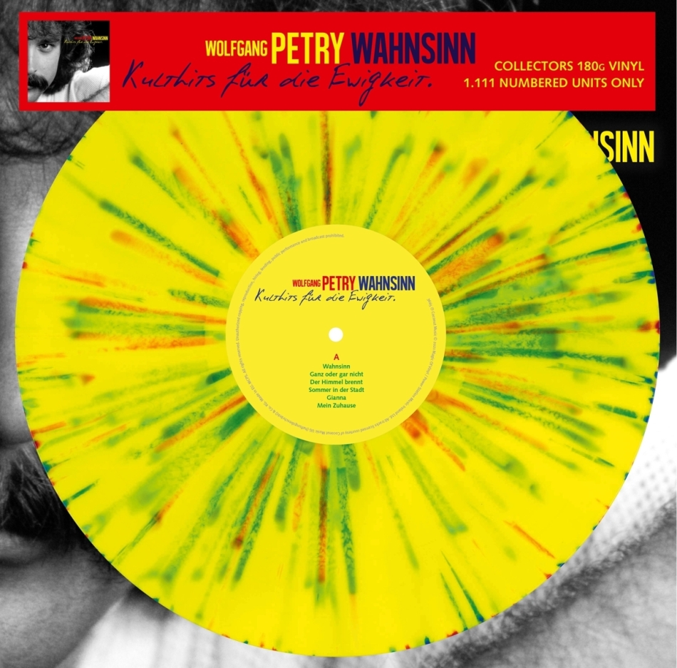 Wolfgang Petry - Wahnsinn - Kulthits für die Ewigkeit Splatter Vinyl, LP