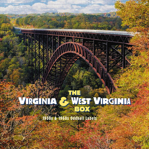 Virginia & West Virginia Box: 1950S & 1960S Jewelcase, boxed set, + Book, Remastered, 5 CDs