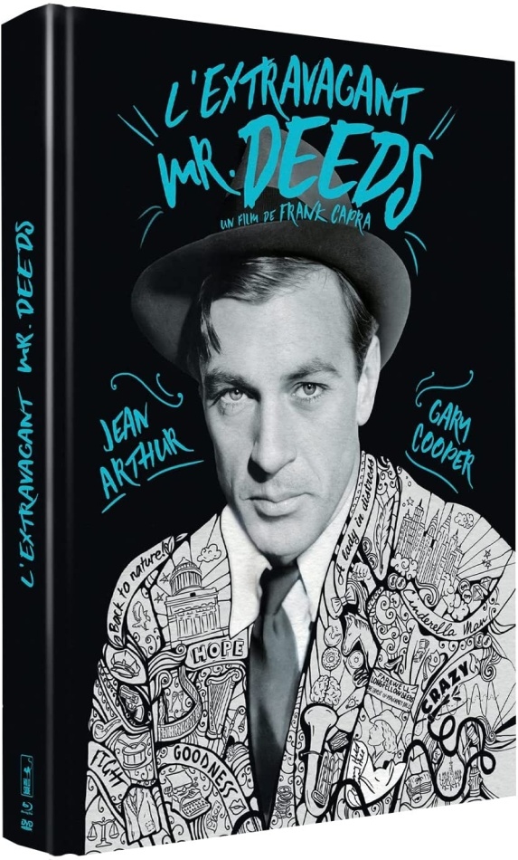 L'extravagant Mr. Deeds (1936) Édition Limitée, Mediabook, Blu-ray + DVD