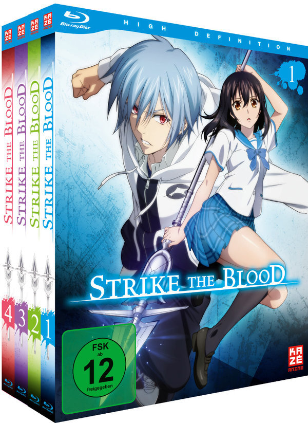 Strike the Blood Edition complète, 4 Blu-ray