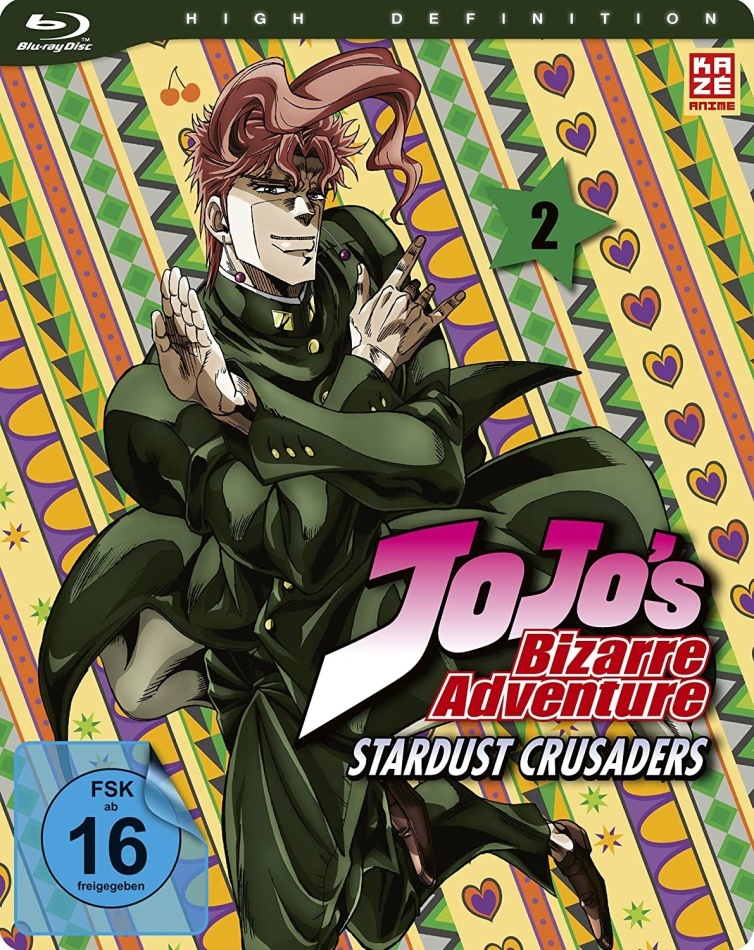 Jojo's Bizarre Adventure - Staffel 2 - Vol. 2: Stardust Crusaders 2 Blu-rays