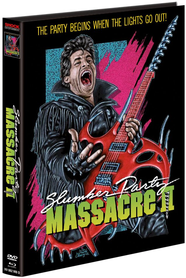 Slumber Party Massacre 2 (1987) Cover D, Limited Edition, Mediabook, Blu-ray + DVD
