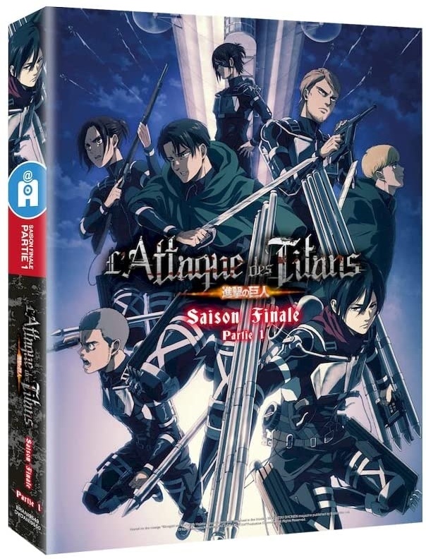 L'Attaque des Titans - Saison 4 (Finale) - Partie 1 Édition Collector, 2 Blu-ray
