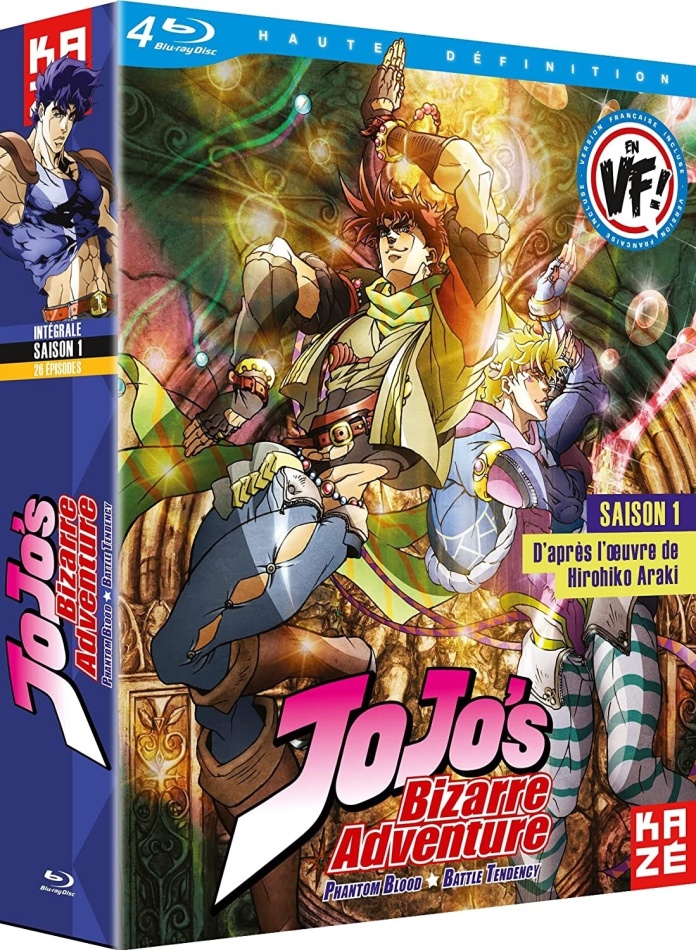 Jojo's Bizarre Adventure - Saison 1 - Intégrale en VF! 4 Blu-ray