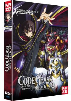 Code Geass Lelouch of the Rebellion R2 - Intégrale Saison 2 + Goodies, 6 DVD