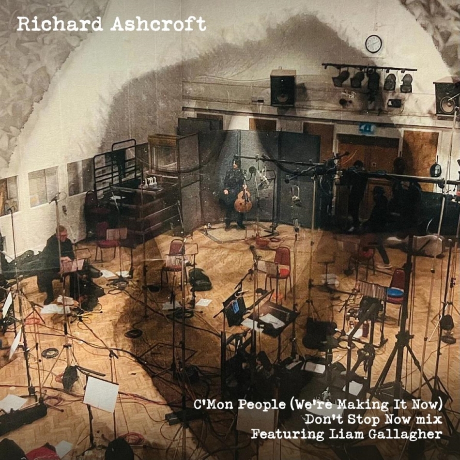 Richard Ashcroft (The Verve) feat. Liam Gallagher (Oasis/Beady Eye) - C'mon People(We're Making It Mpw)(Don't Stop Now M 7" Single