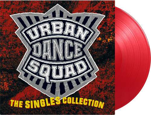 Urban Dance Squad - Singles Collection Music On Vinyl, 2022 Reissue, 750 Copies, Gatefold, Audiophile, Limited Edition, Transparent Red Vinyl, 2 LPs