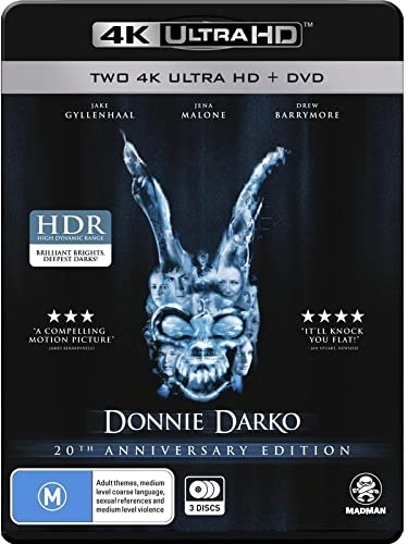 Donnie Darko (2001) Édition 20ème Anniversaire, 2 4K Ultra HDs + DVD