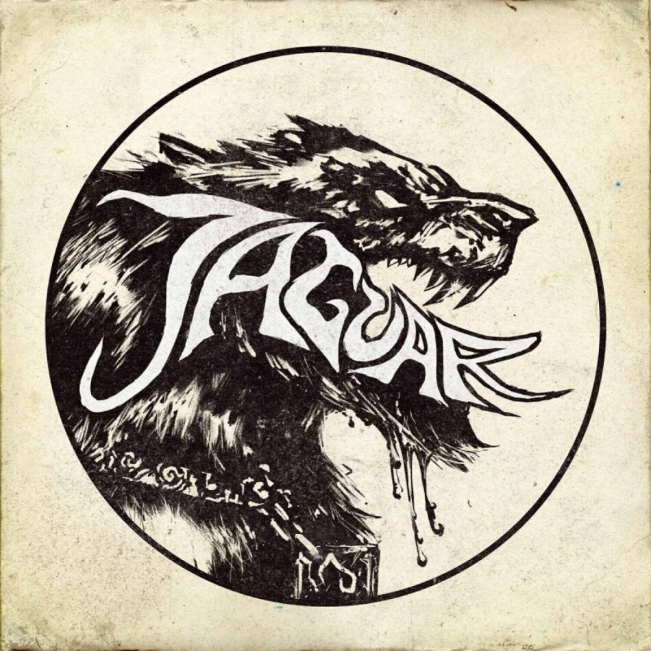 Jaguar - Opening The Enclosure 2022 Reissue, High Roller Records, Bone, Black & White Splatter Vinyl, LP