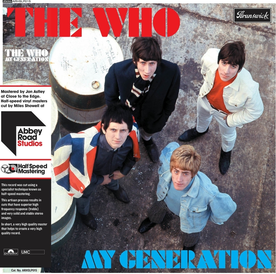 The Who - My Generation 2022 Reissue, Half Speed Master, LP
