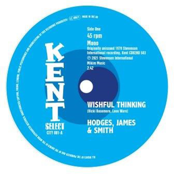 James & Smith Hodges - Wishful Thinking 7" Single