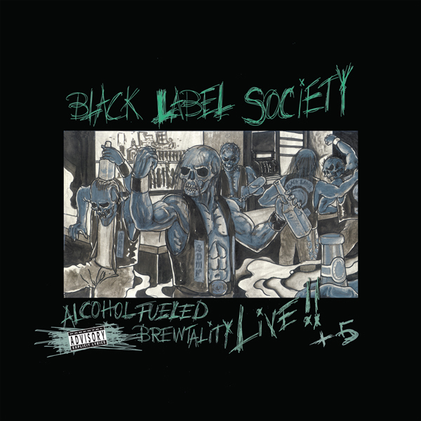 Black Label Society - Alchohol Fueled Brewtality Live +5 RSD 2022, 2 LPs