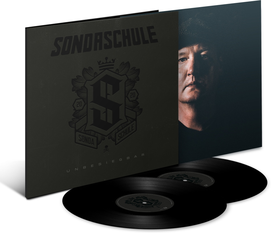 Sondaschule - Unbesiegbar Gatefold, All Black Blubbi Edition, 2 LPs