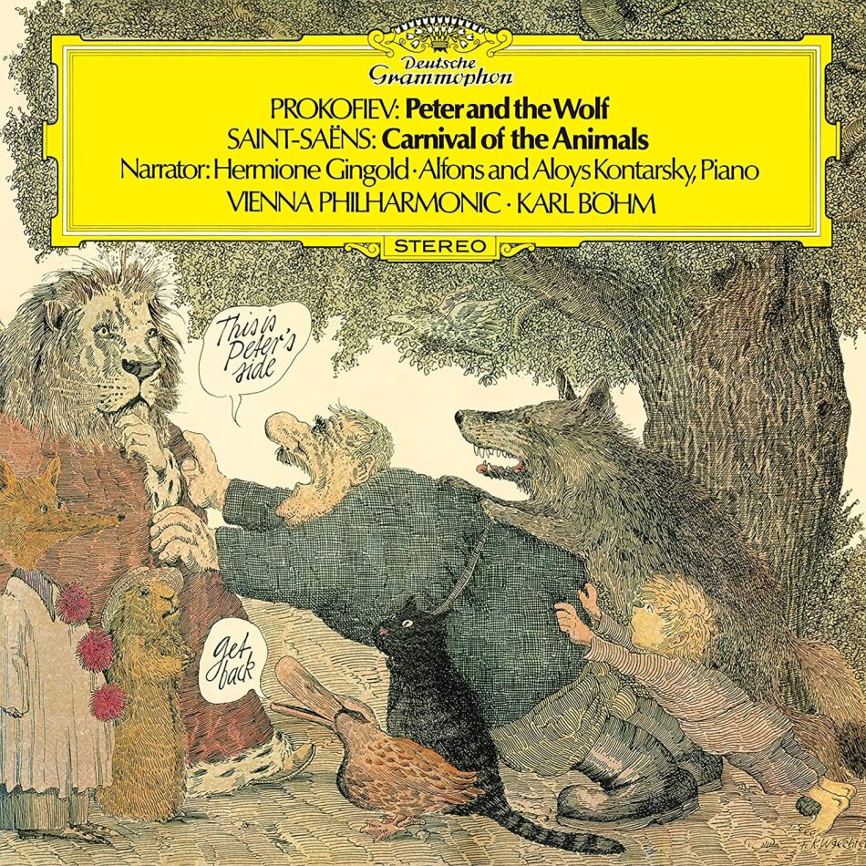 Serge Prokofieff (1891-1953), Camille Saint-Saëns (1835-1921), Karl Böhm & Hermione Gingold - Prokofiev: Peter & Wolf / Saint-Saens: Carnival 2022 Reissue, Japan Edition
