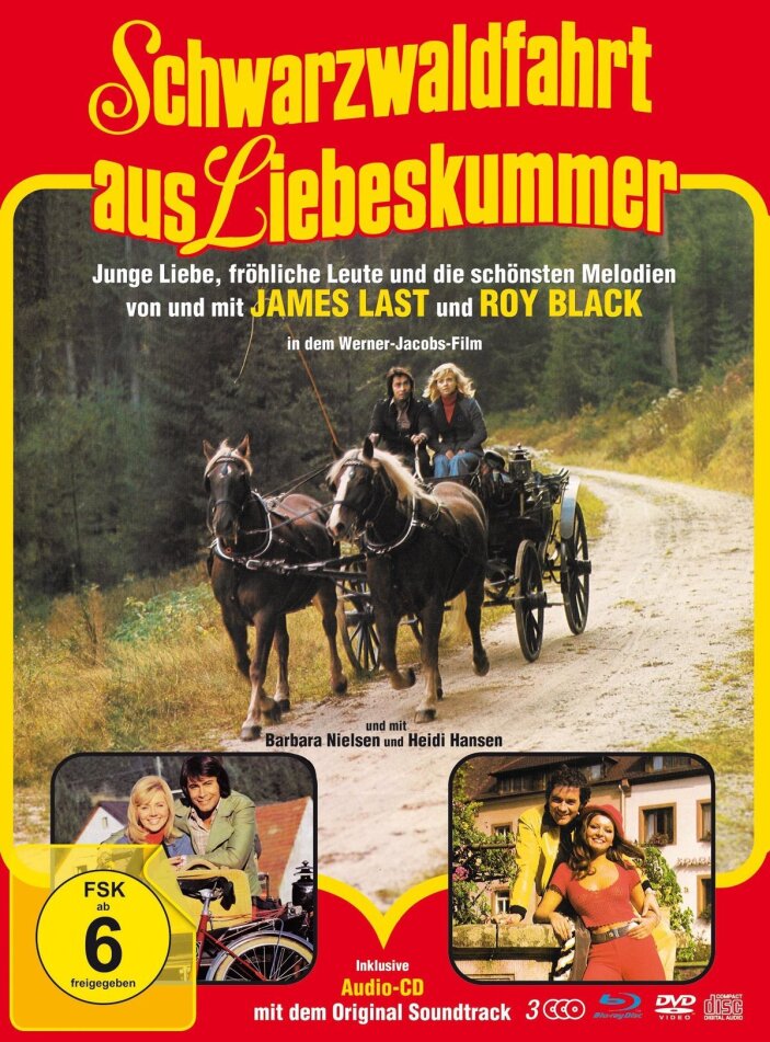 Schwarzwaldfahrt aus Liebeskummer (1974) Mediabook, Blu-ray + DVD