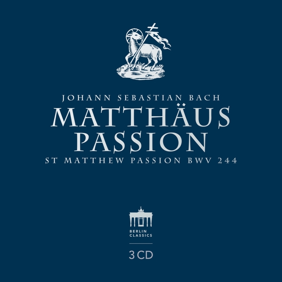 Rudolf Mauersberger, Dresdner Kreuzchor & Johann Sebastian Bach (1685-1750) - Matthäuspassion 3 CDs