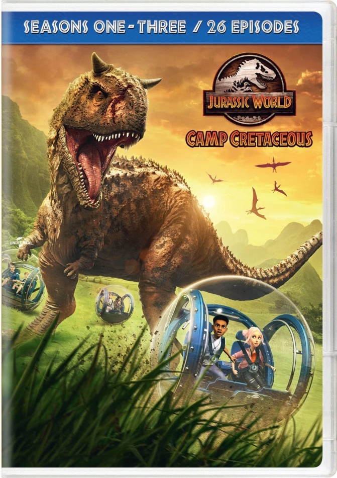 Jurassic World: Camp Cretaceous - Season 1-3 4 DVD