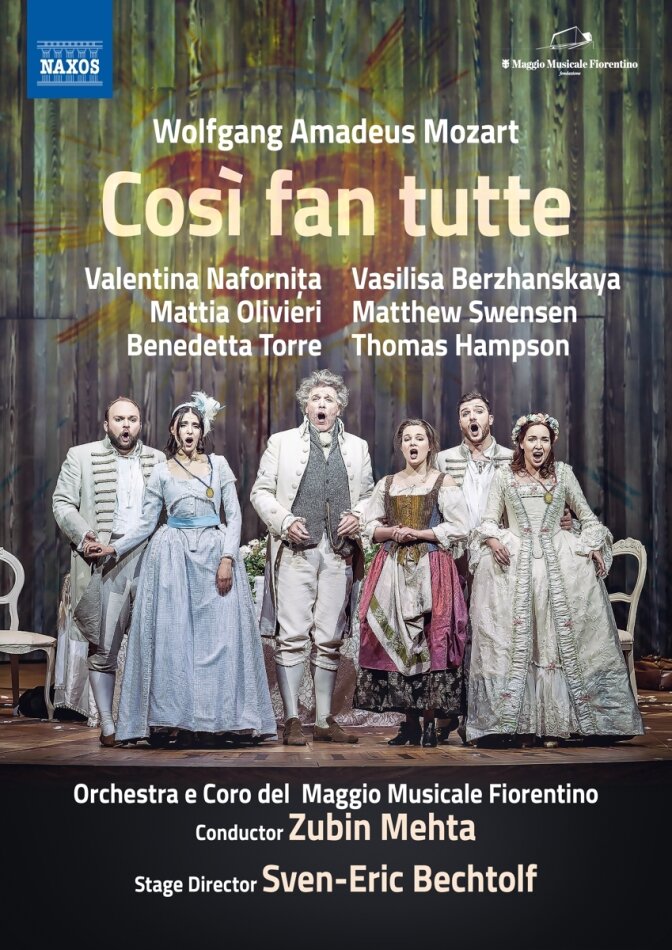Orchestra e Coro del Maggio Musicale Fiorentino & Wolfgang Amadeus Mozart (1756-1791) - Così fan tutte Naxos, 2 DVDs