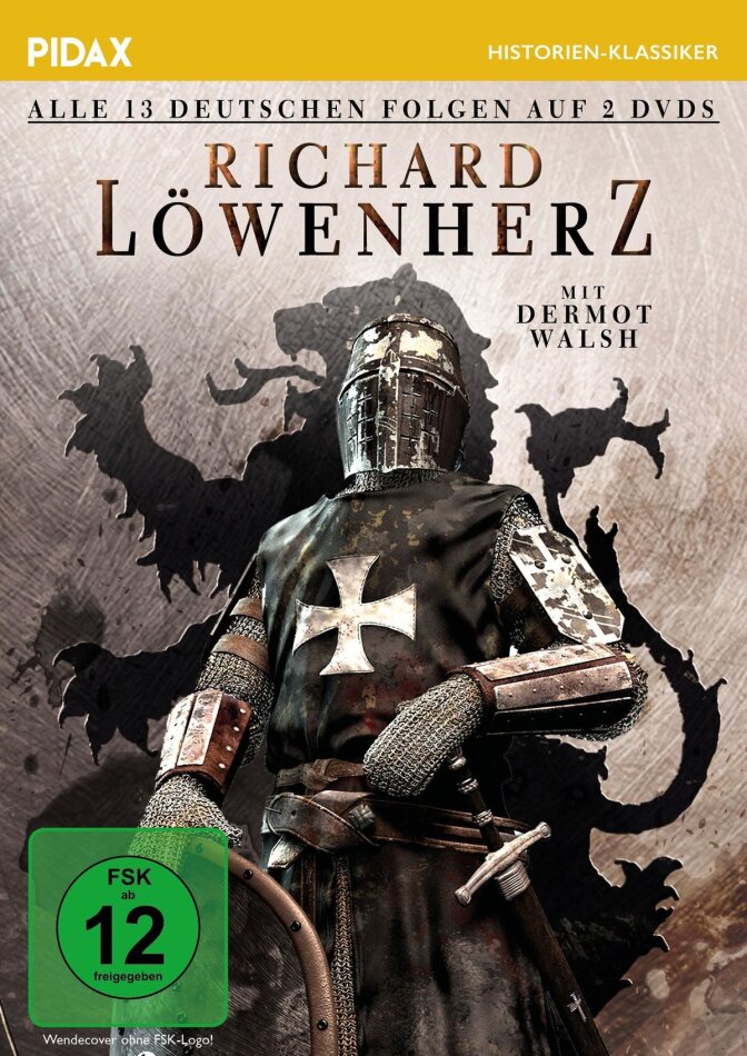 Richard Löwenherz - Alle 13 deutschen Folgen Pidax Historien-Klassiker, 2 DVDs